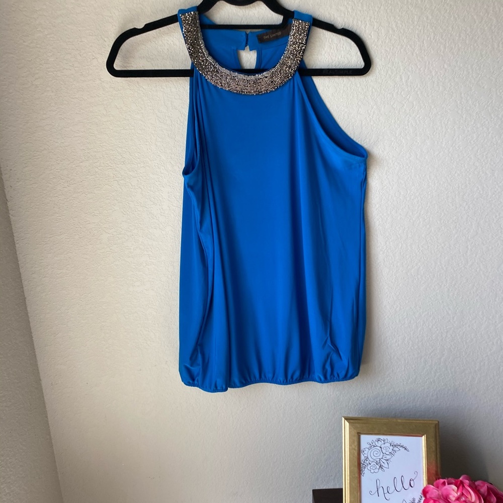Limited dressy top with neckline detail